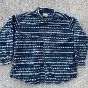 Woolrich Vintage Aztec Southwestern Men's 2XL  Flannel Button Down Shirt